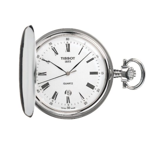 Da tasca Tissot Uomo Savonette in Acciaio T83655313 - immagine 3