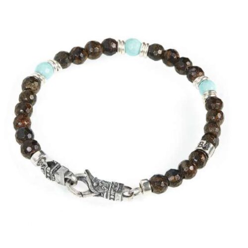 Bracciale Gerba Uomo  in   Argento   MOSCH02