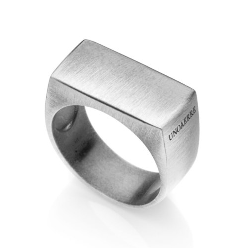Anello Unoaerre Uomo  in   Argento