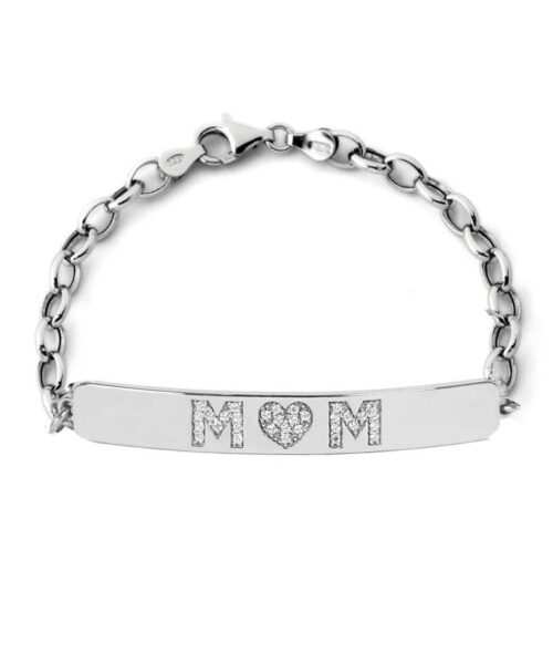 Bracciale Mycharm Donna  in   Argento Zircone
