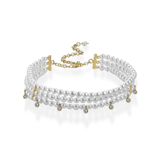 Collana Lelune Donna LELUNE GLAMOUR in   Argento Madreperla  LGNK602