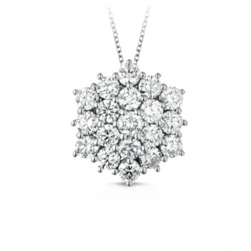 Collana Artigianale Donna Astra in   Oro bianco Diamante 0.57 CIOLIBERTY/1