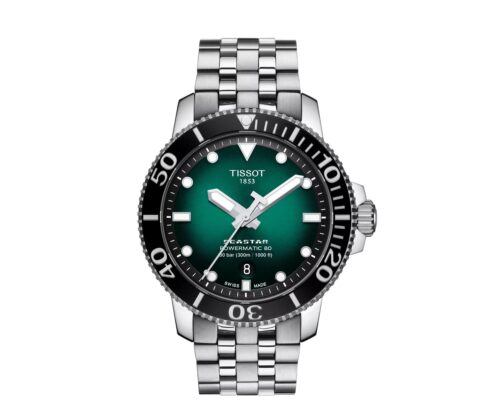 Orologio Tissot Uomo Seastar 1000 Powermatic 80 in  Acciaio