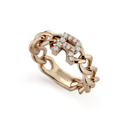 Anello Buonocore Donna  in   Oro Diamante 0.16 652A-R-DP