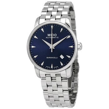 Orologio Mido Uomo BARONCELLI MIDNIGHT BLUE in  Acciaio