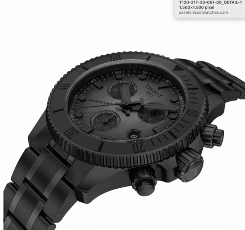 Orologio Tissot Unisex Seastar1000 in  Acciaio - immagine 2