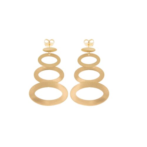Orecchini Aquaforte Donna Vintage in   Argento