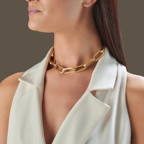 Collana Aquaforte Donna Ovali Chic in   Argento - immagine 2