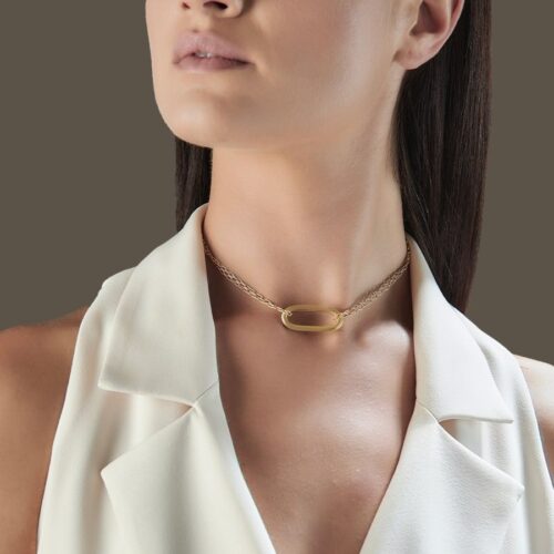Collana Aquaforte Donna Ovali Chic in   Argento - immagine 2