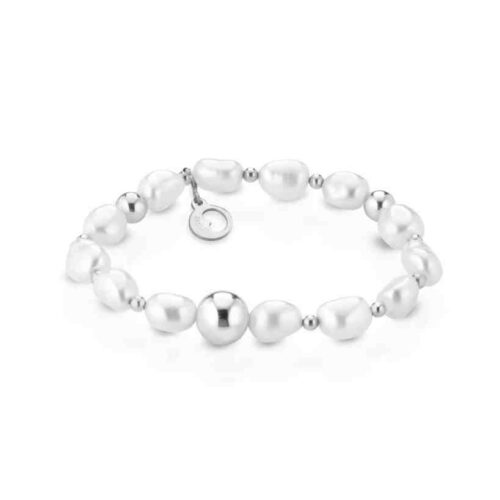 Bracciale Glamour Donna  in   Argento Perla