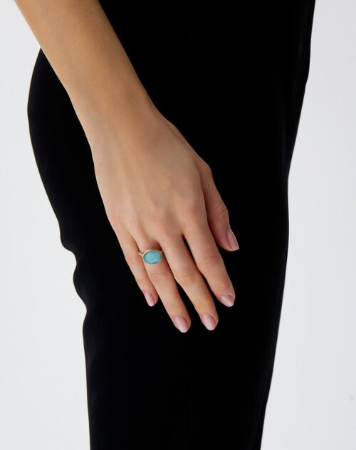 Anello Nanis Donna BOULES in   Oro Amazzonite 4.00 - immagine 2