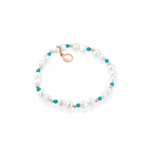 Bracciale Glamour Donna  in   Argento Perla