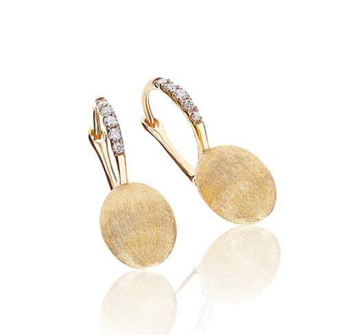 Orecchini Nanis Donna Ciliegine in   Oro Diamante 0.09 - immagine 3