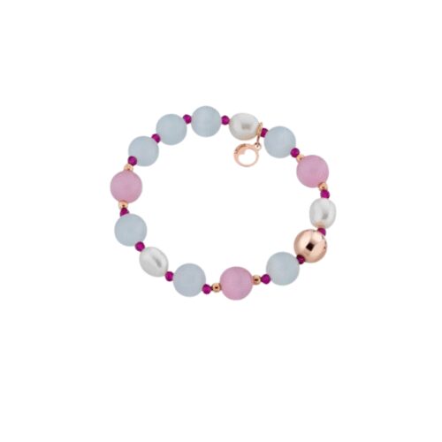 Bracciale Glamour Donna  in   Argento Perla