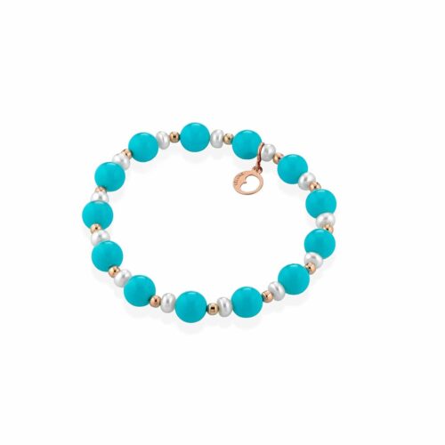 Bracciale Glamour Donna  in   Argento Perla