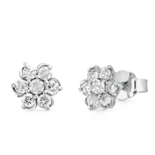 Orecchini Donna  in   Oro bianco Diamante