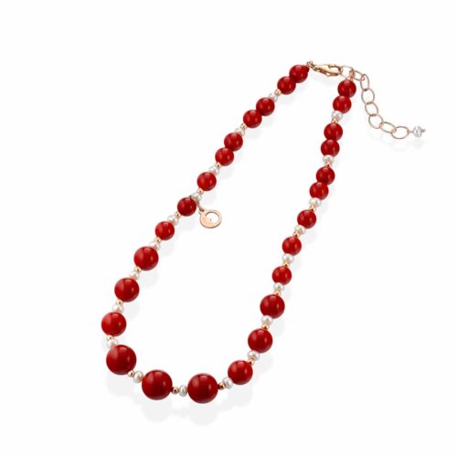 Collana Glamour Donna  in   Argento