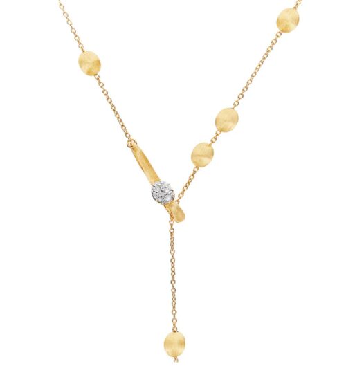 Collana Nanis Donna Soffio in   Oro giallo Diamante 0.08 - immagine 2