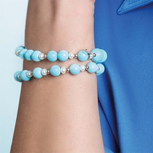 Bracciale Glamour Donna  in   Argento Perla - immagine 2
