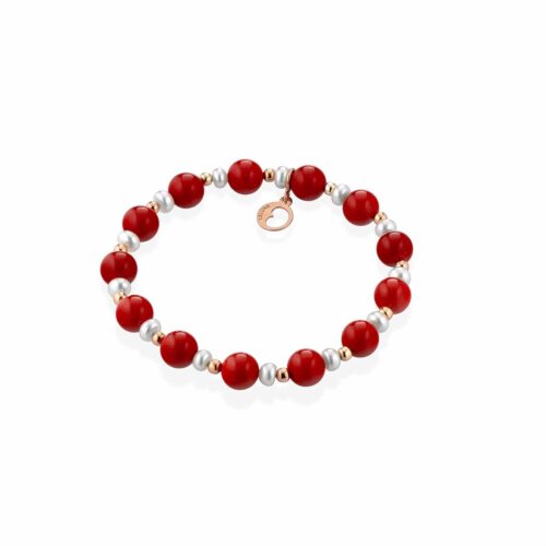 Bracciale Glamour Donna  in   Argento Perla