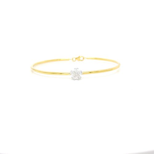 Bracciale Artigianale Donna  in   Oro giallo Diamante 0.39
