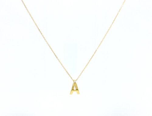 Collana Donna  in   Oro giallo Diamante 0.01