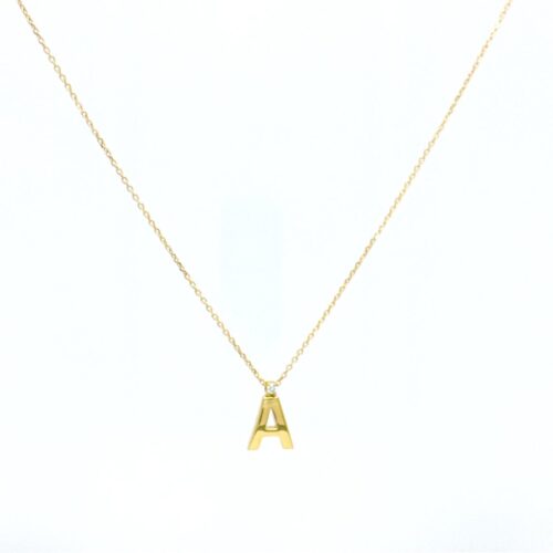 Collana Donna  in   Oro giallo Diamante 0.01