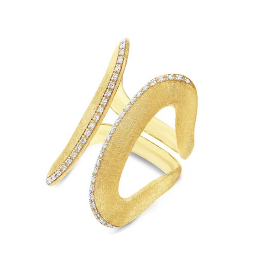 Anello Nanis Donna Libera in   Oro giallo Diamante 0.23