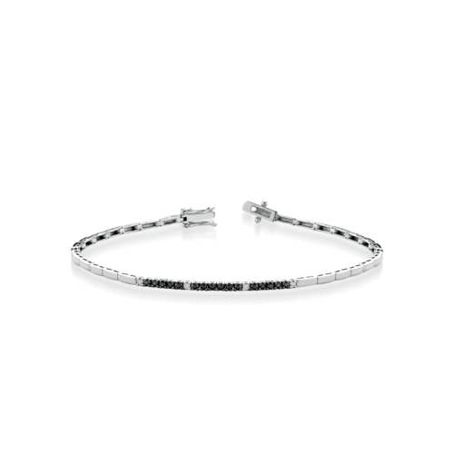 Bracciale Uomo  in   Oro Diamante 0.07