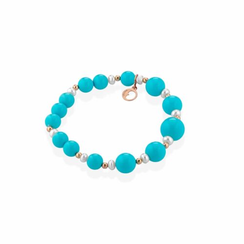 Bracciale Glamour Donna  in   Argento Perla