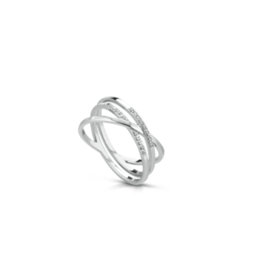 Anello Donna  in   Oro Diamante 0.08