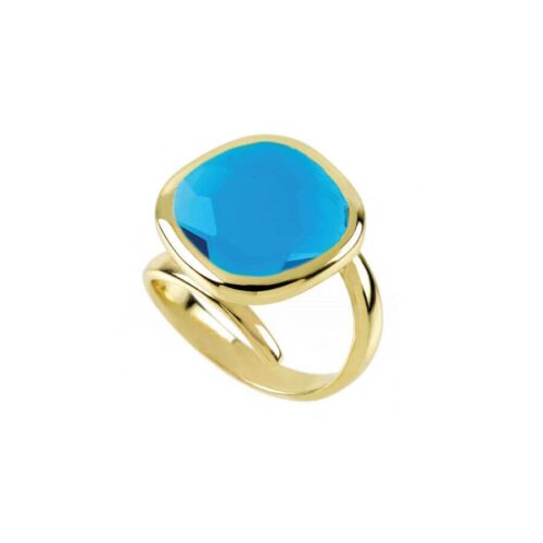 Anello Aquaforte Donna Kit e monopietra in   Argento