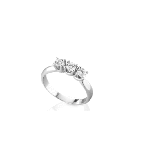 Anello Donna  in   Oro Diamante 0.30