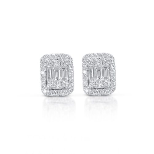 Orecchini Gianni Carità Donna  in   Oro Diamante 0.39