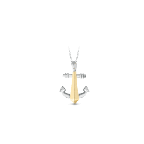 Collana Uomo  in   Oro Diamante 0.016