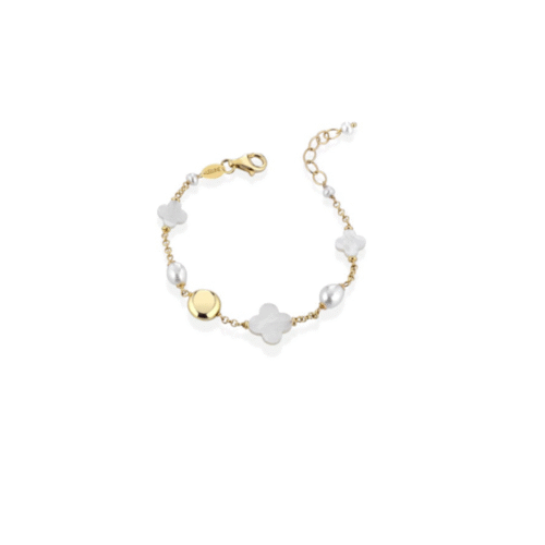 Bracciale Glamour Donna  in   Argento Perla