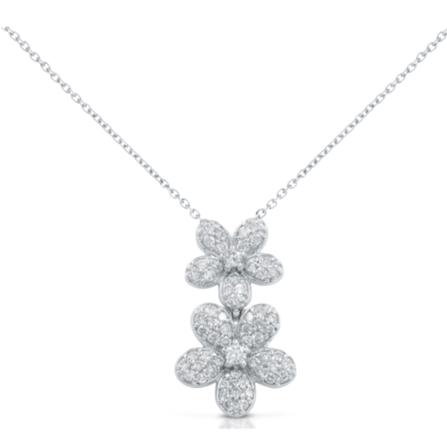 Collana Gianni Carità Donna  in   Oro Diamante 0.55