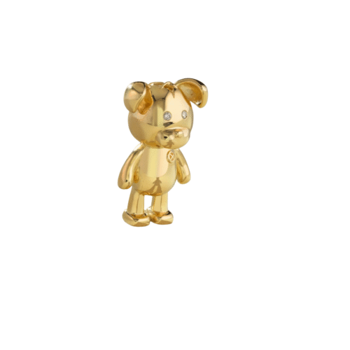 Pendente Gianni Carità Donna Goldies in   Oro giallo Diamante Brown 0.032