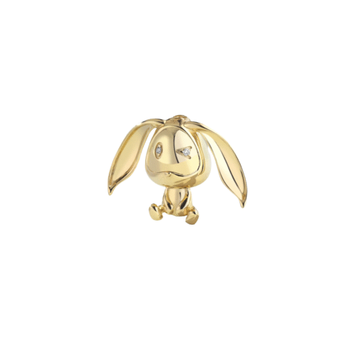Pendente Gianni Carità Donna Goldies in   Oro giallo Diamante Brown 0.02