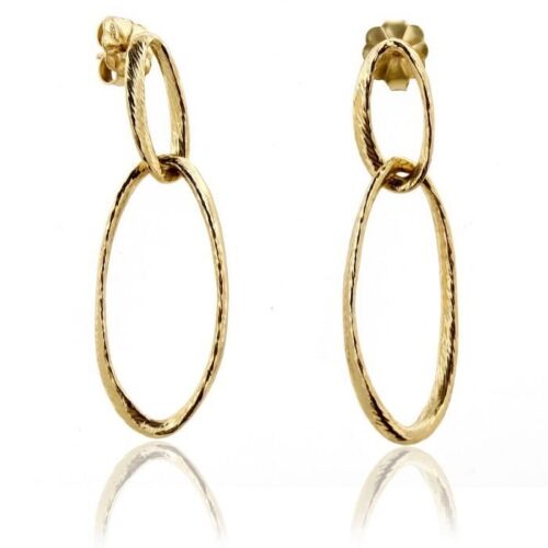 Orecchini Aquaforte Donna Catene in   Argento
