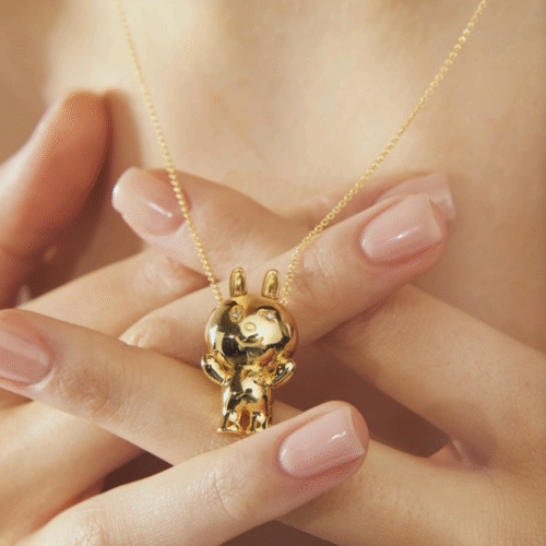 Collana Gianni Carità Donna Goldies in   Oro giallo Diamante Brown 0.02