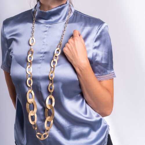 Collana Aquaforte Donna Vintage in   Argento - immagine 2