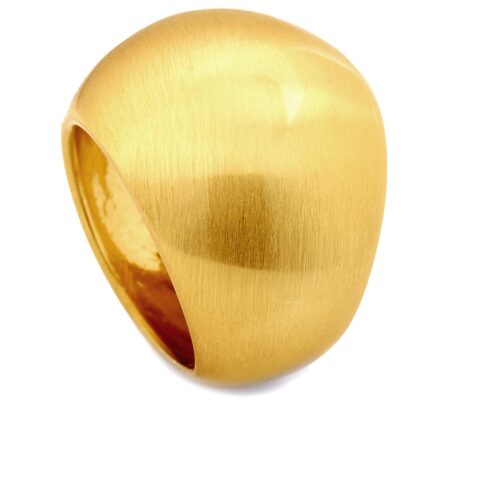Anello Aquaforte Unisex Vintage in   Argento