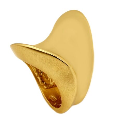 Anello Aquaforte Donna Vintage in   Argento