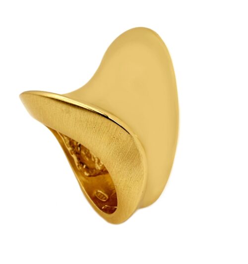Anello Aquaforte Donna Vintage in   Argento