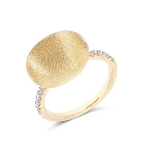 Anello Nanis Donna Dancing Elite in   Oro giallo Diamante 0.12