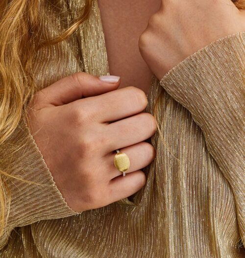 Anello Nanis Donna Dancing Elite in   Oro giallo Diamante 0.12 - immagine 2