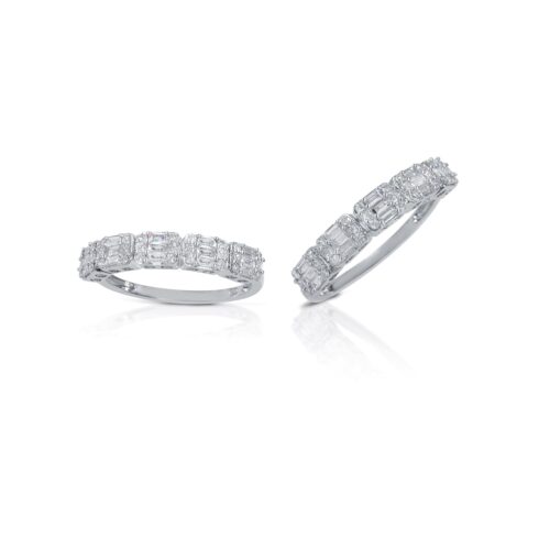 Anello Gianni Carità Donna in Oro bianco Diamante FA2696/OB