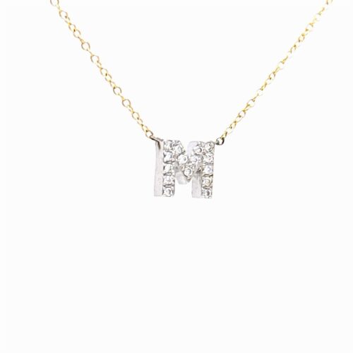 Collana Artigianale Donna  in   Oro Diamante 0.07