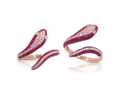 Anello Gianni Carità Donna Positano in Oro Diamante FA2831/ORR - immagine 2